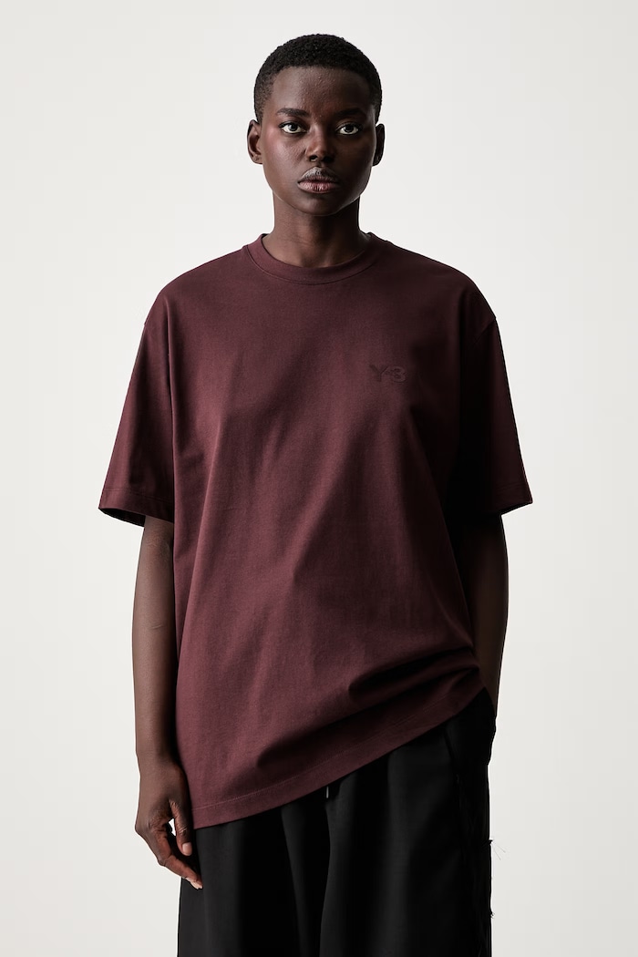 Y-3 REG SS TEE oversize t-shirt cotton Women's