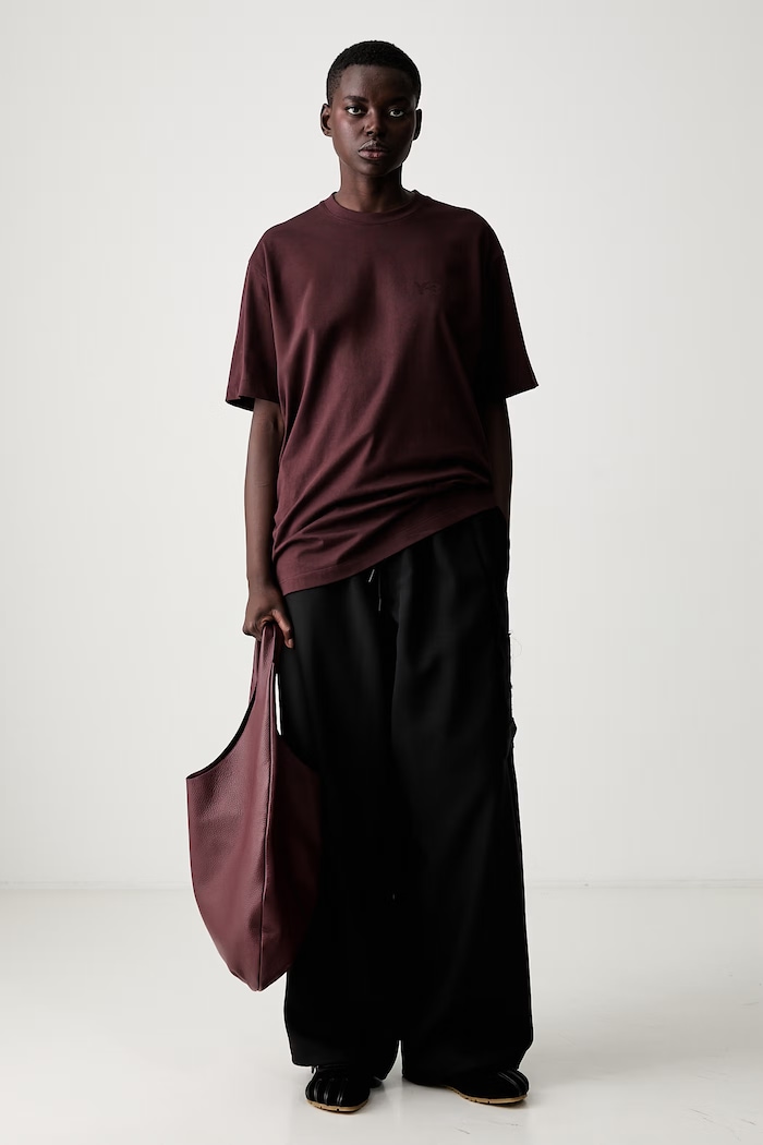 Y-3 REG SS TEE oversize t-shirt cotton Women's — photo 2