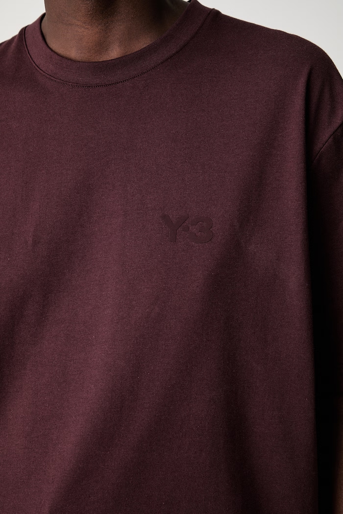 Y-3 REG SS TEE oversize t-shirt cotton Women's — photo 6