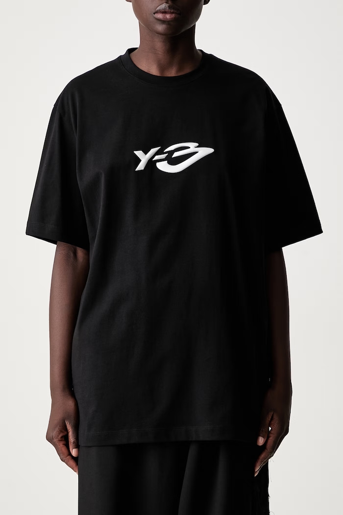 Y-3 LOGO LS TEE t-shirt cotton Women's — photo 5