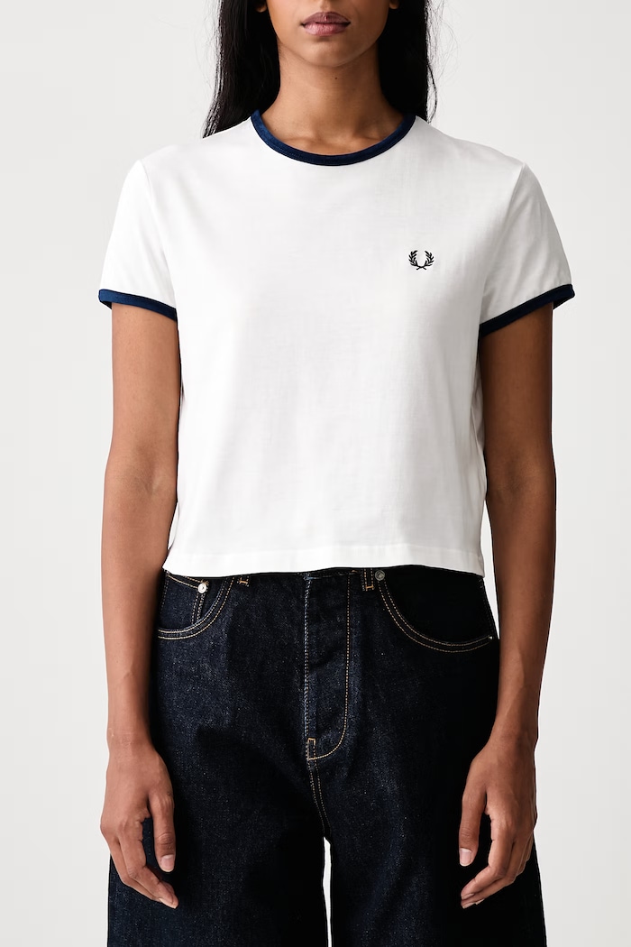 Fred Perry t-shirt cotton Women's — photo 5