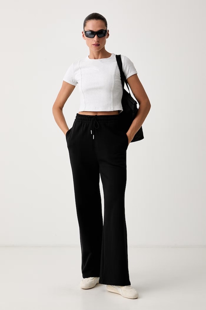 Puma Essentials Ribbed crop top Women's — photo 2