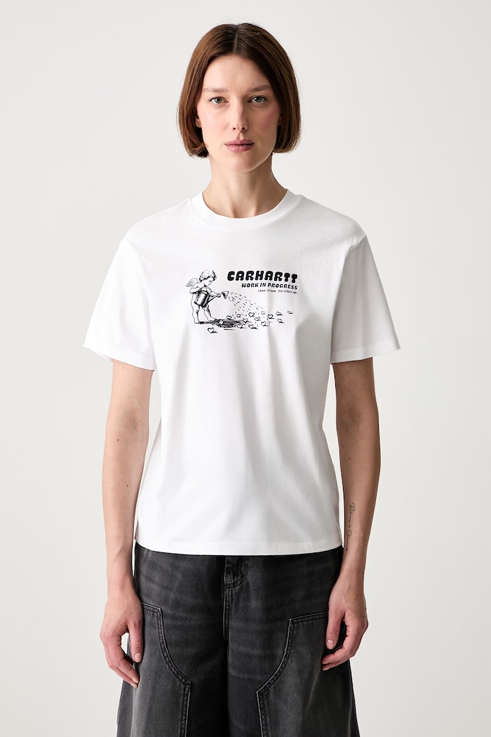 Carhartt WIP W S/S Bumper Sticker t-shirt cotton women's