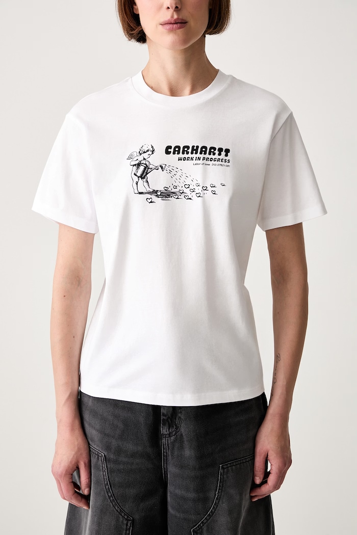 Carhartt WIP W S/S Bumper Sticker t-shirt cotton women's — photo 4