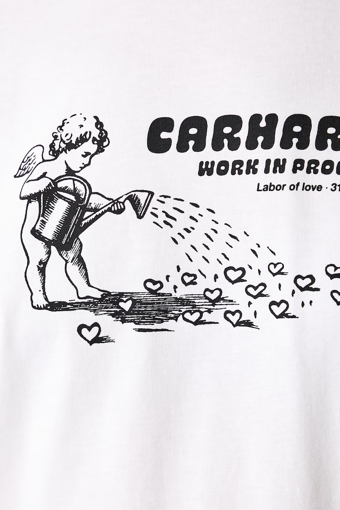 Carhartt WIP W S/S Bumper Sticker t-shirt cotton women's — photo 5