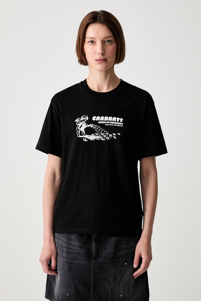 Carhartt WIP W S/S Bumper Sticker t-shirt cotton women's