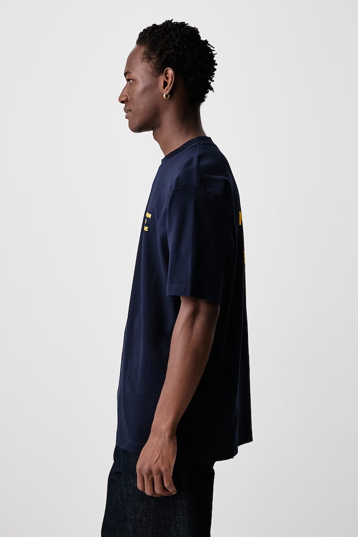 Drôle de Monsieur Bold Slogan t-shirt cotton Men's — photo 4
