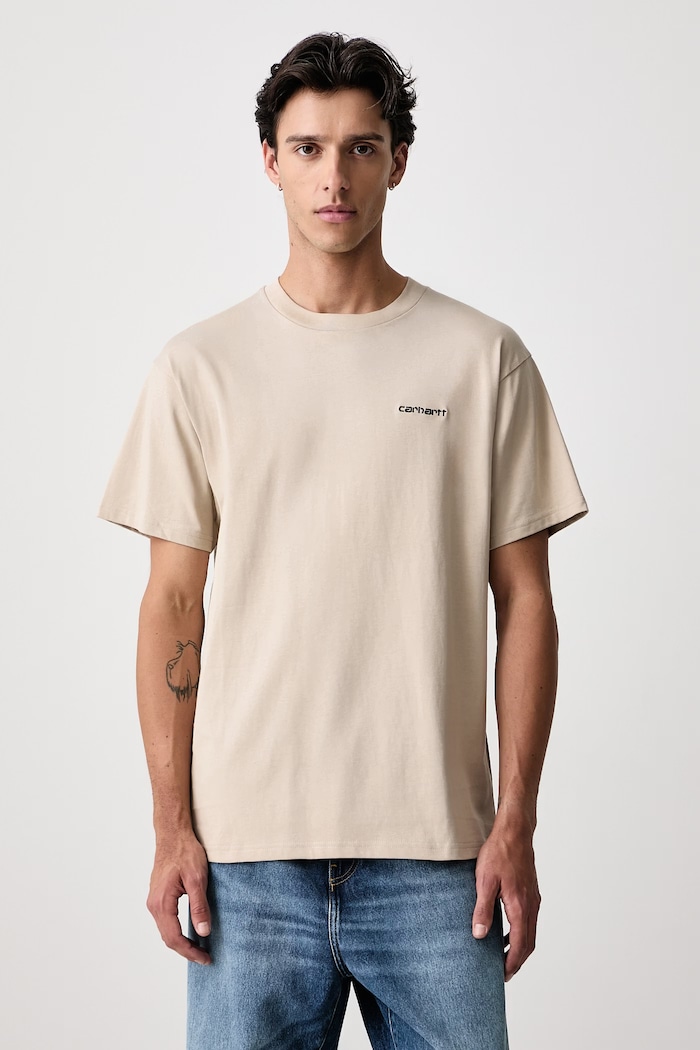 Carhartt WIP Script Embroidery t-shirt cotton Men's