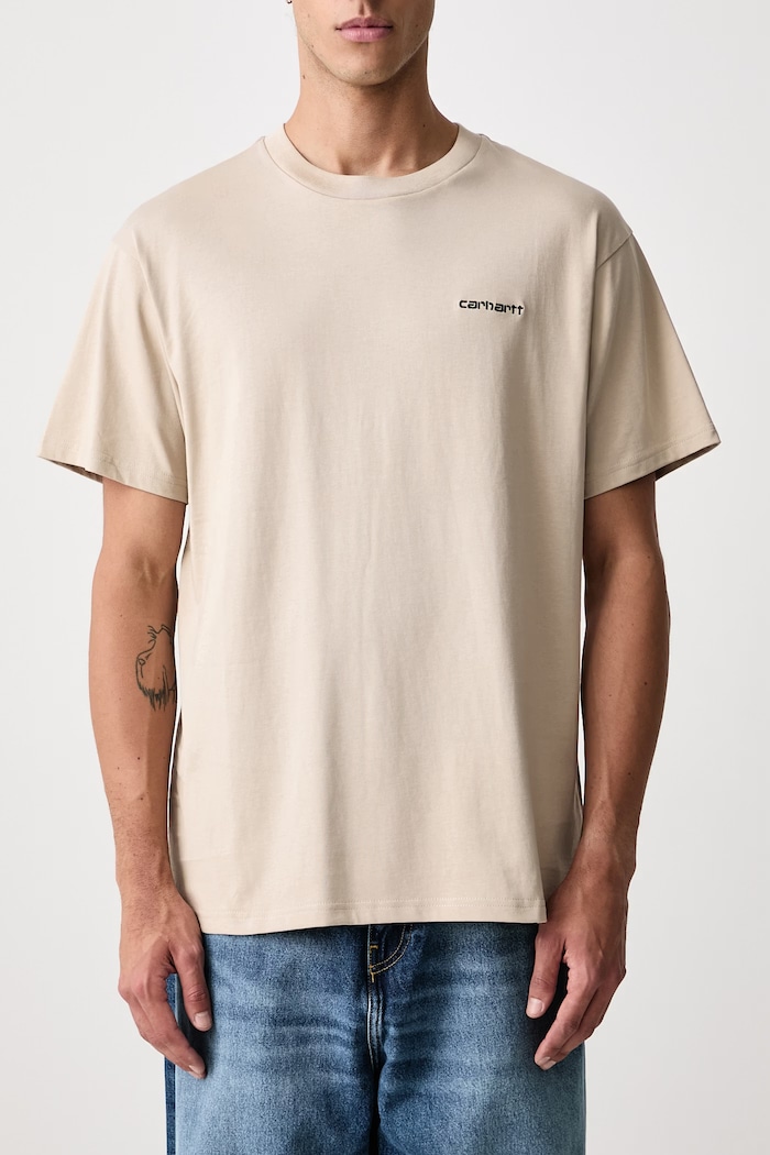 Carhartt WIP Script Embroidery t-shirt cotton Men's — photo 5