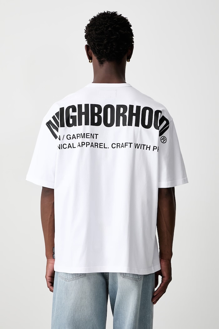 Neighborhood t-shirt with cotton Men's