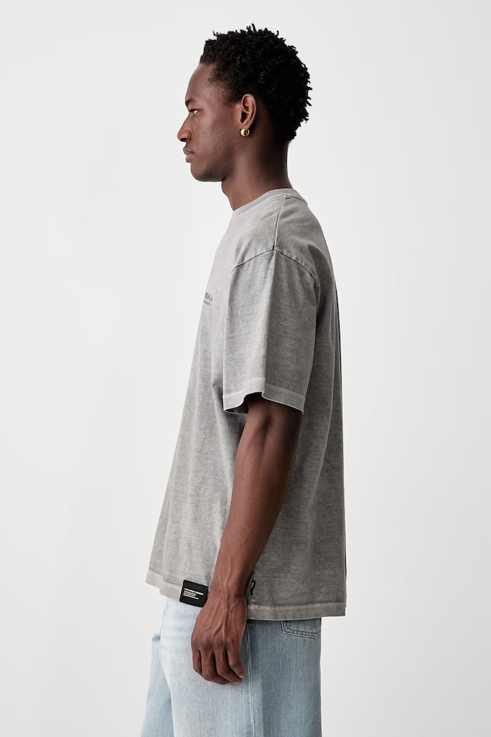 Neighborhood t-shirt cotton Men's — photo 4