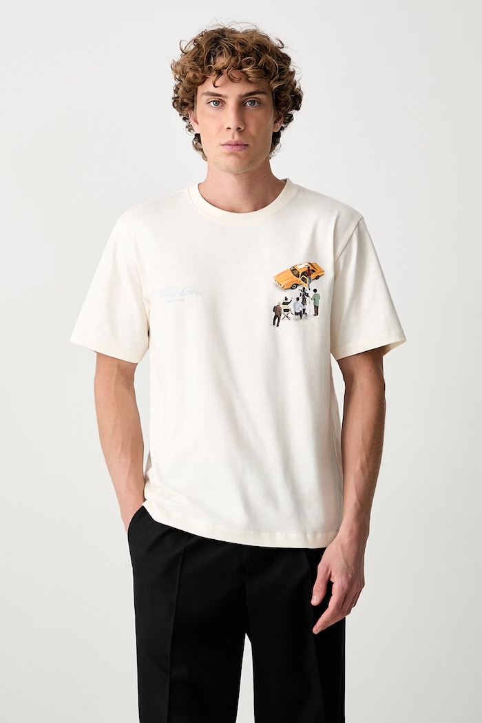 Filling Pieces t-shirt cotton Men's