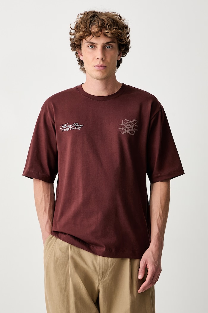 Filling Pieces t-shirt cotton Men's