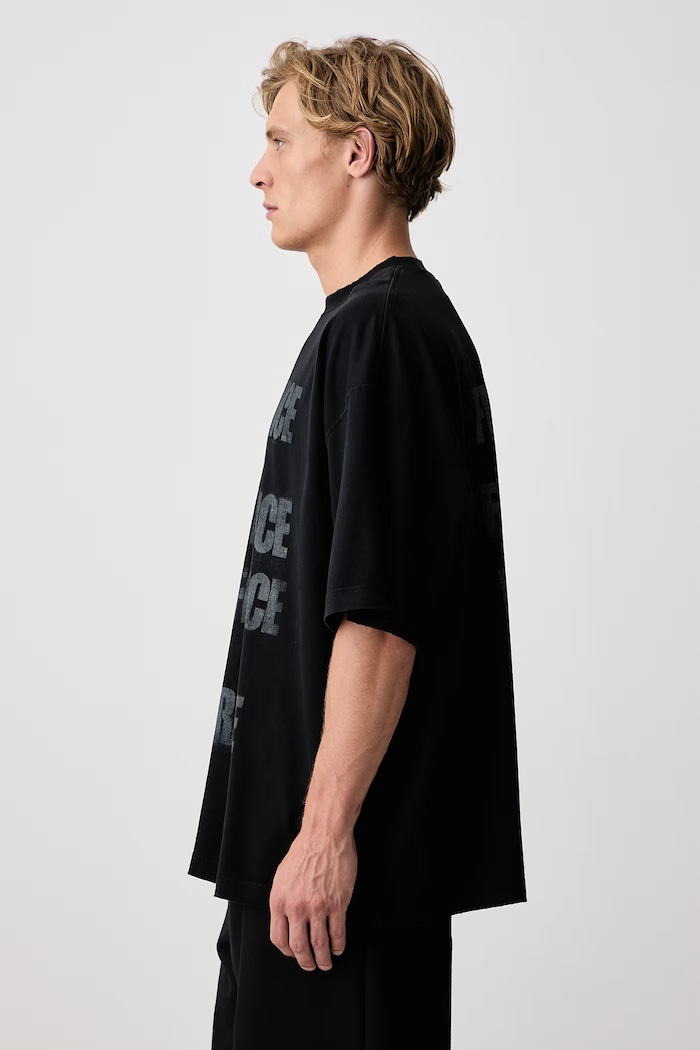 Vetements Free France oversize t-shirt cotton men's — photo 4