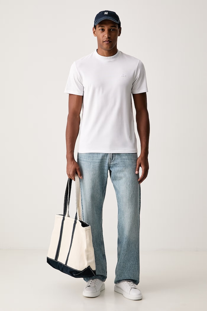 Lacoste t-shirt with cotton Men's — photo 2