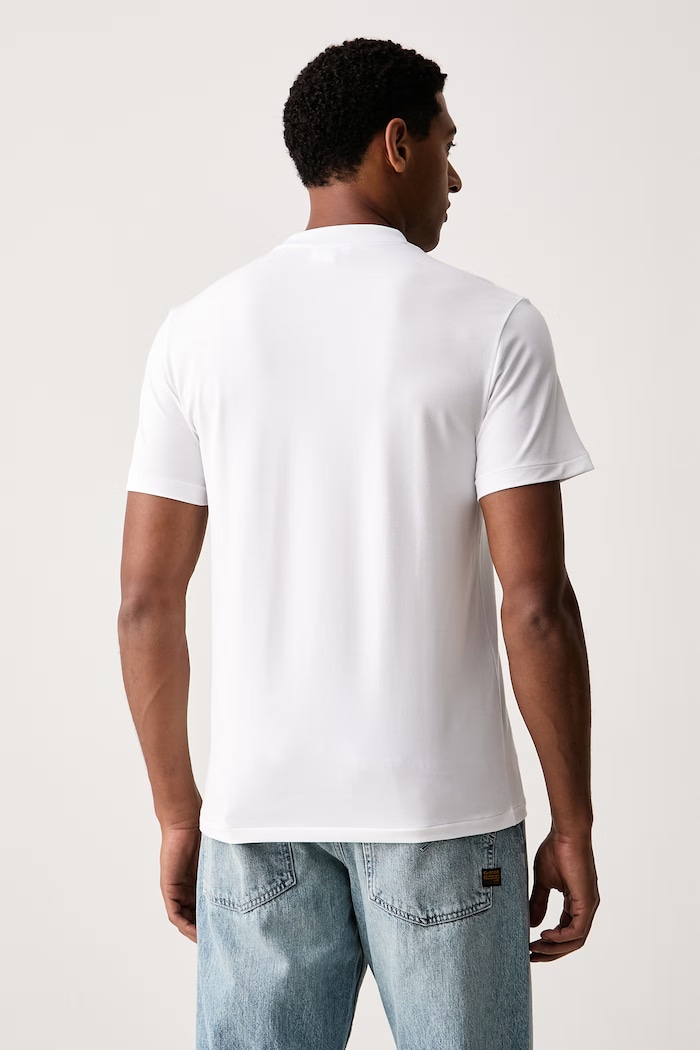 Lacoste t-shirt with cotton Men's — photo 3