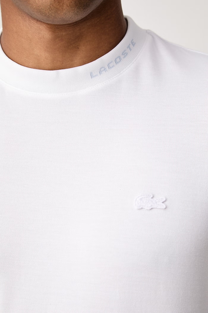Lacoste t-shirt with cotton Men's — photo 5
