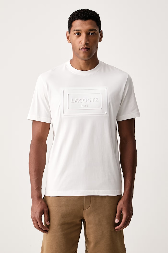 Lacoste t-shirt cotton Men's