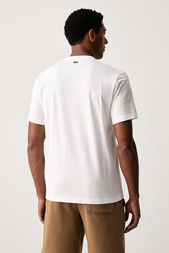 Lacoste t-shirt cotton Men's — photo 3