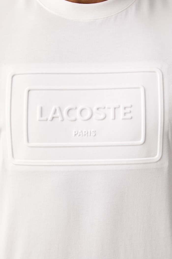 Lacoste t-shirt cotton Men's — photo 5