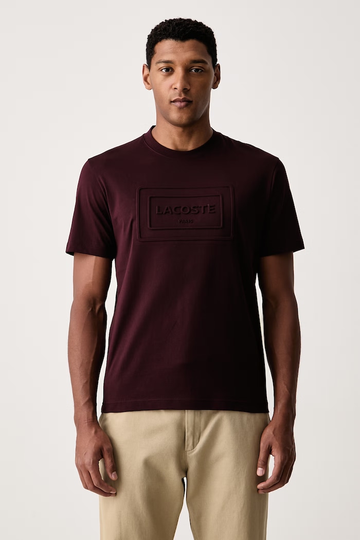 Lacoste t-shirt cotton Men's