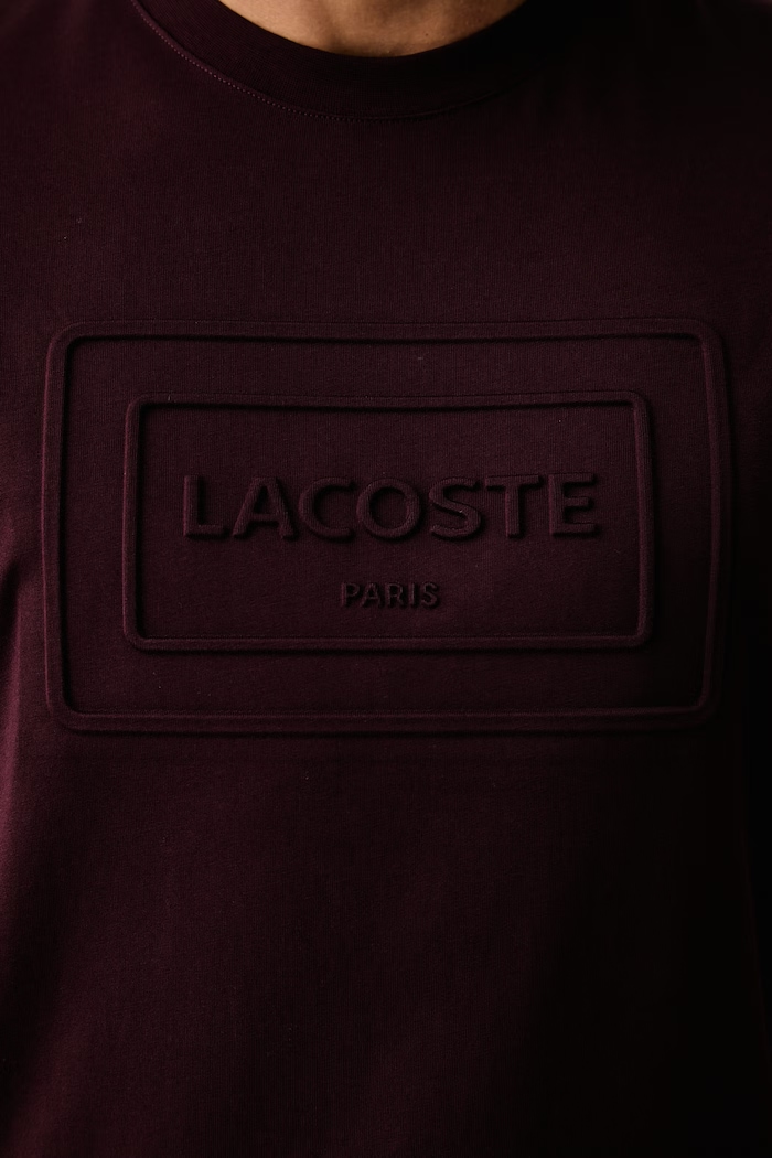 Lacoste t-shirt cotton Men's — photo 5