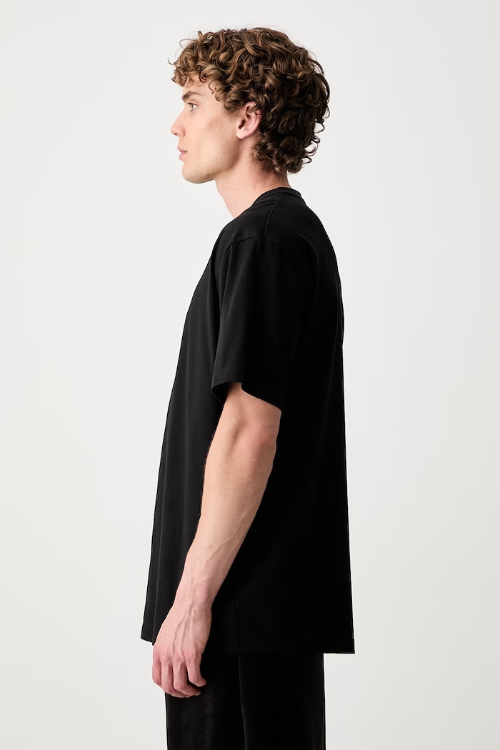 Y-3 LOGO LS TEE t-shirt cotton Men's — photo 2