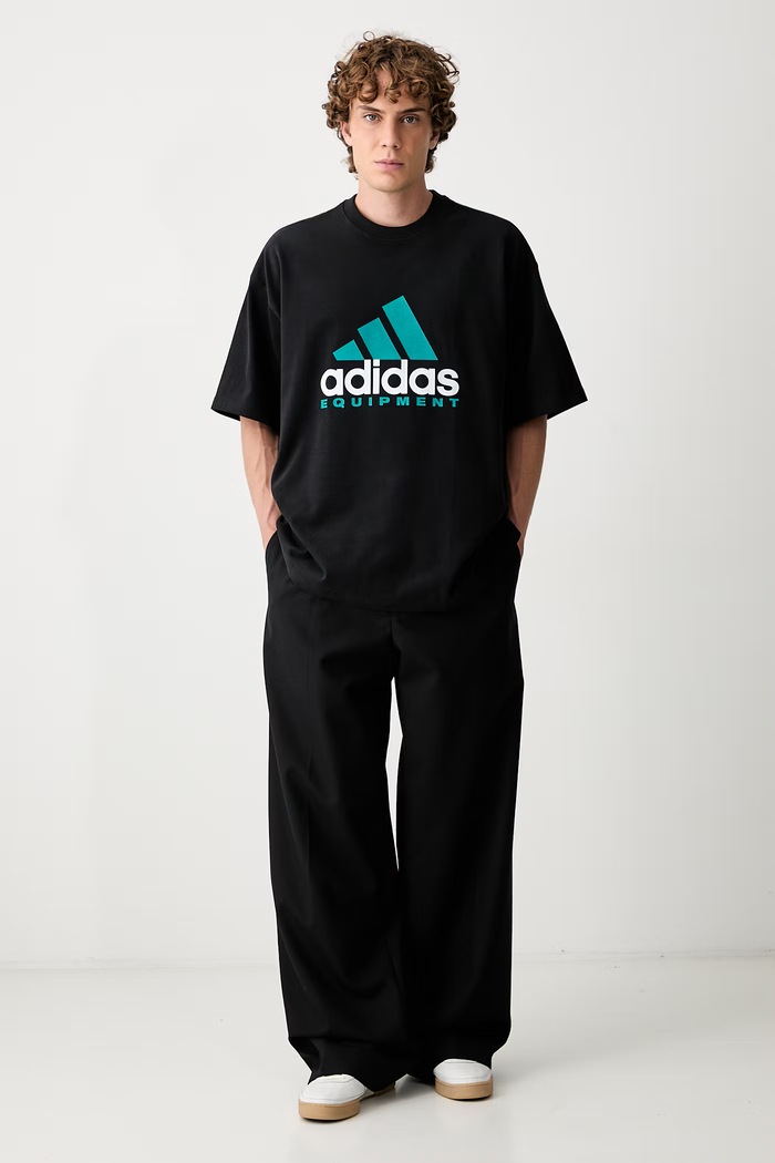 adidas Originals Equipment oversize t-shirt cotton Men's — photo 2