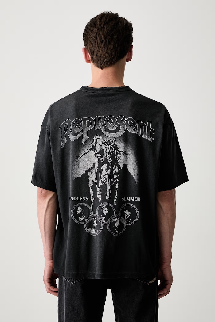 Represent t-shirt with cotton Men's
