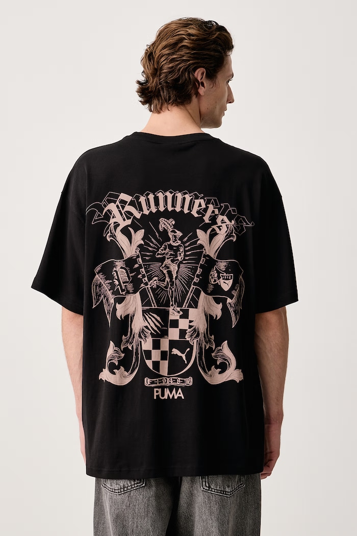Puma oversize t-shirt cotton Men's