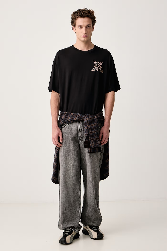 Puma oversize t-shirt cotton Men's — photo 2