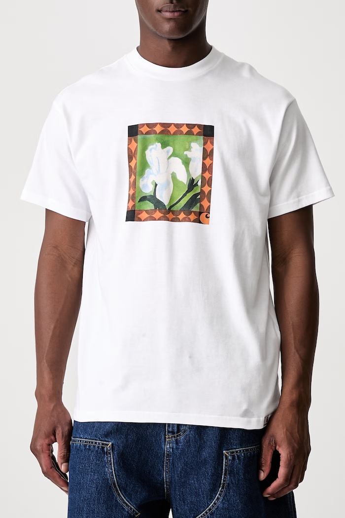 Carhartt WIP S/S Julia Klenovsky t-shirt cotton men's — photo 4