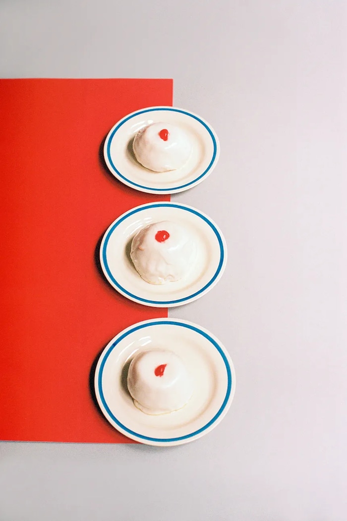 HAY plate set for desserts stoneware 18,5 cm — photo 4