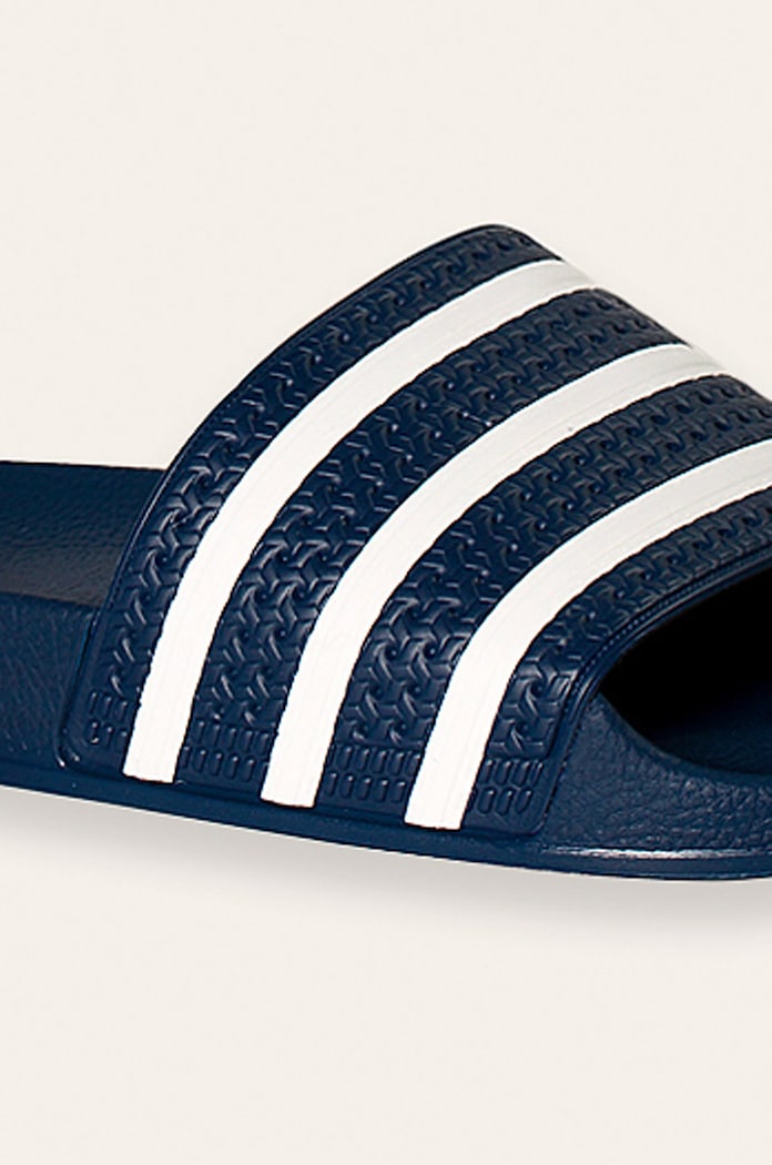 adidas Adilette Slide Blue White — photo 4