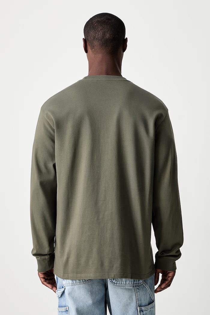 Carhartt WIP Carhartt WIP L/S Chase T-Shirt I026392 PHOENIX/GOLD longsleeve men's cotton — photo 3