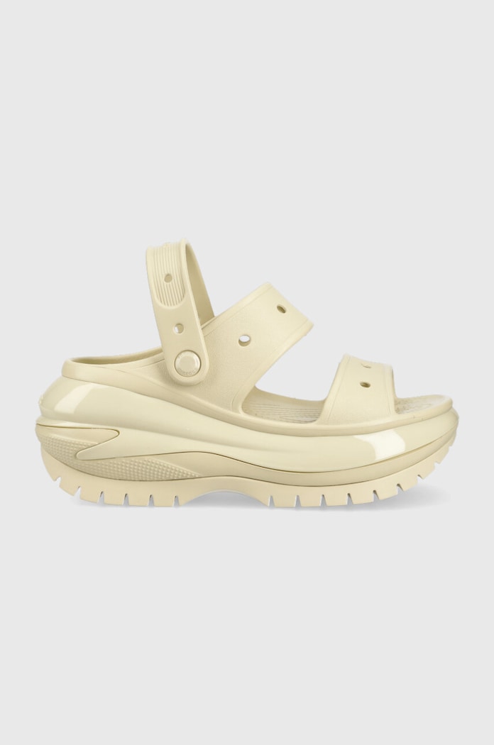 Crocs Mega Crush Sandal Bone