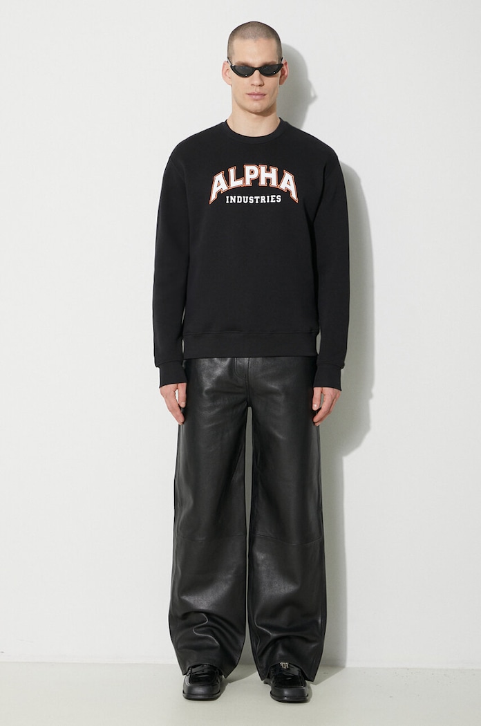 Alpha Industries sweatshirt College Sweater — photo 2