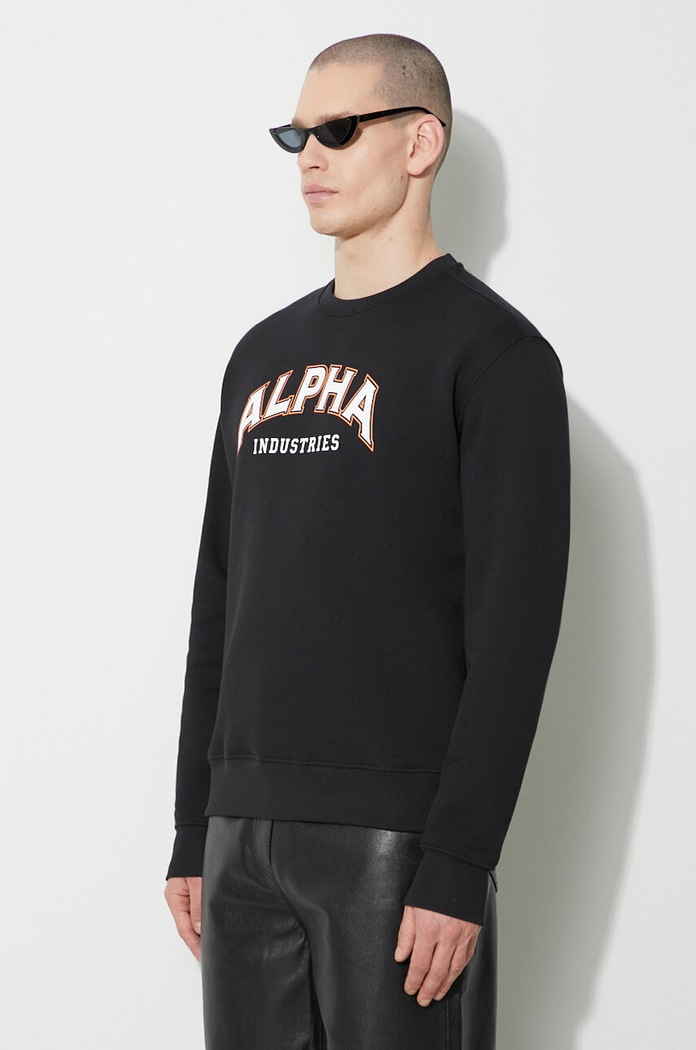Alpha Industries sweatshirt College Sweater — photo 4