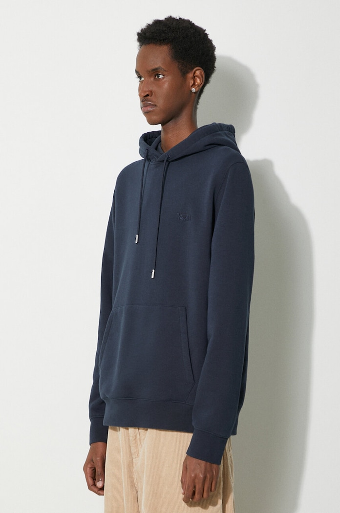 Woolrich sweatshirt Logo Script Hoodie — photo 4
