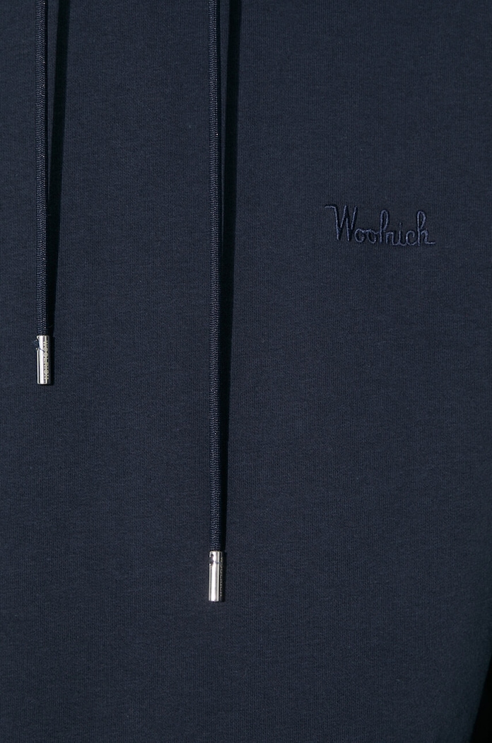 Woolrich sweatshirt Logo Script Hoodie — photo 6
