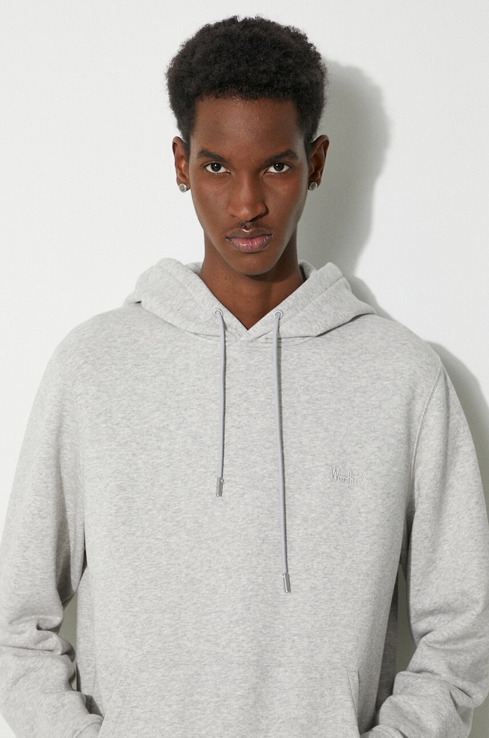 Woolrich sweatshirt Logo Script Hoodie