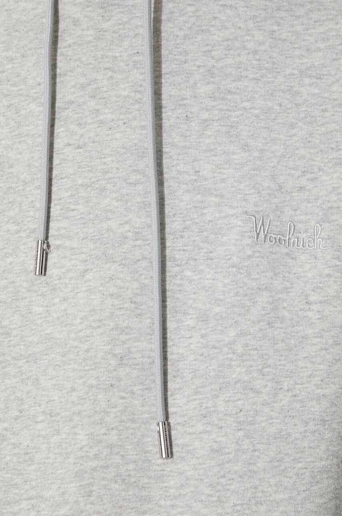Woolrich sweatshirt Logo Script Hoodie — photo 6