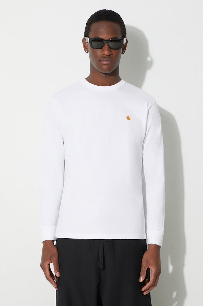 Carhartt WIP cotton longsleeve top Longsleeve Chase T-Shirt