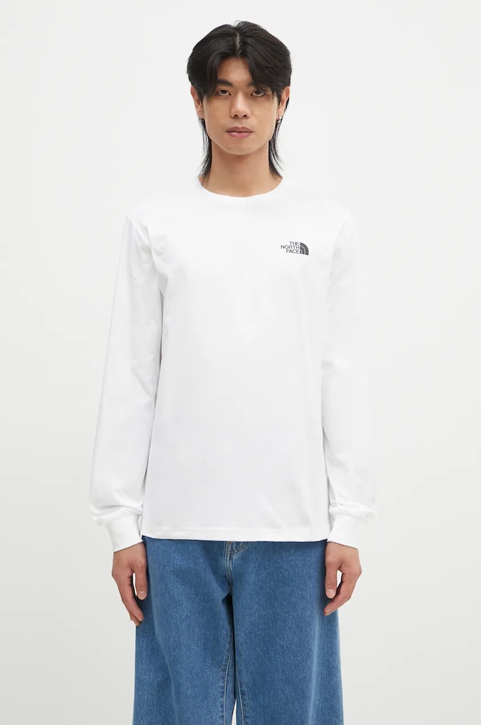 The North Face cotton longsleeve top M L/S Redbox Tee
