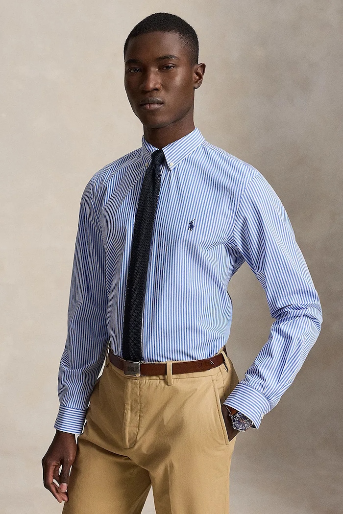 Polo Ralph Lauren shirt cotton with elastane Men's