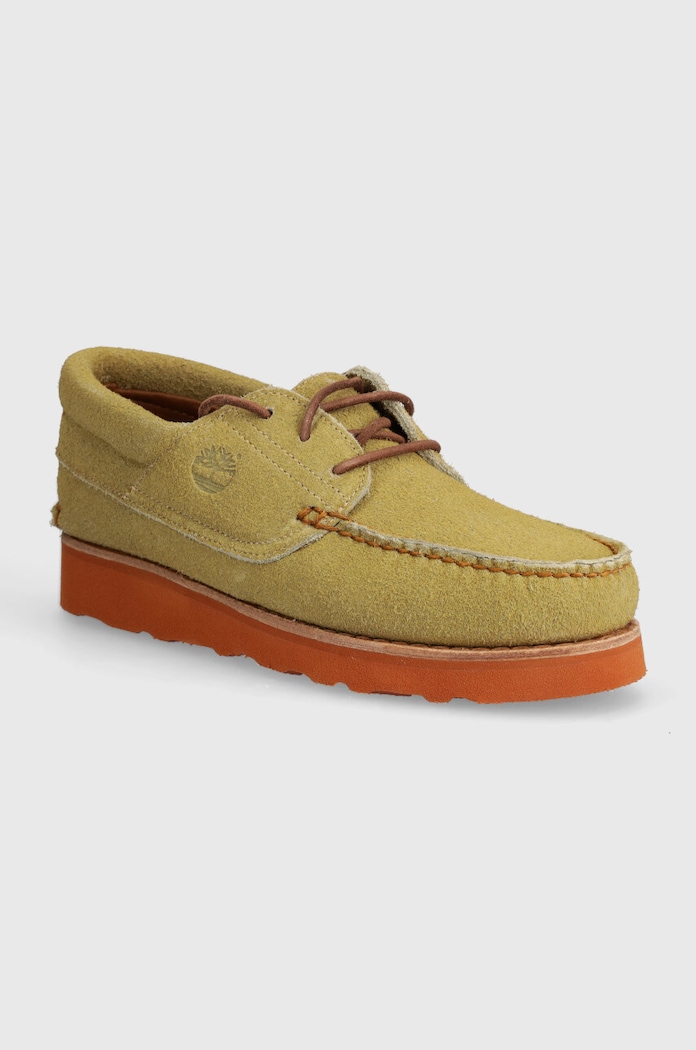 Timberland suede shoes 3 Eye Wedge Vibram