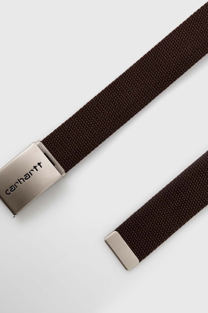 Carhartt WIP Clip Belt Chrome canvas belt — photo 2