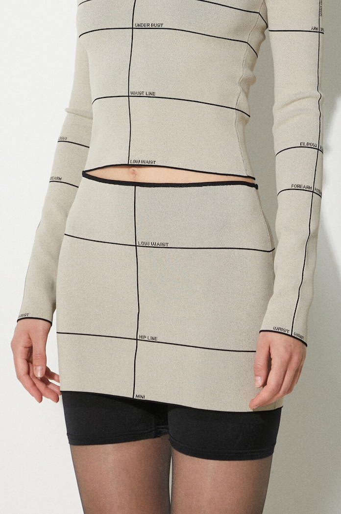 VETEMENTS skirt Mannequin Knit — photo 4