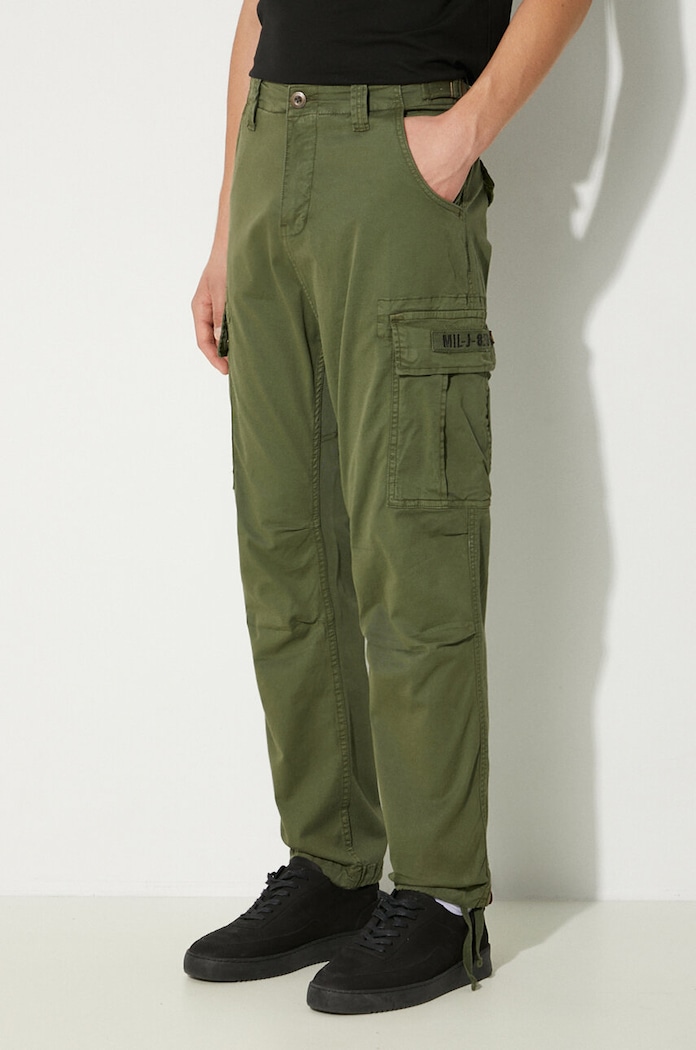 Alpha Industries Squad Pant cargo trousers cotton with elastane Men's — photo 3