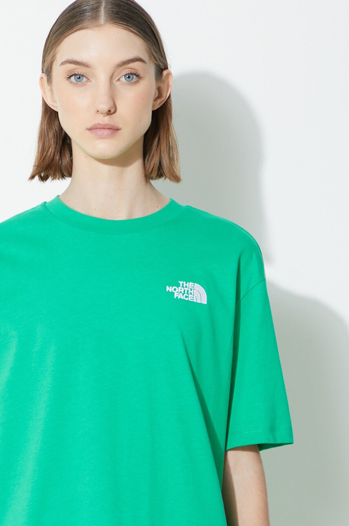The North Face cotton t-shirt W S/S Essential Oversize Tee — photo 3